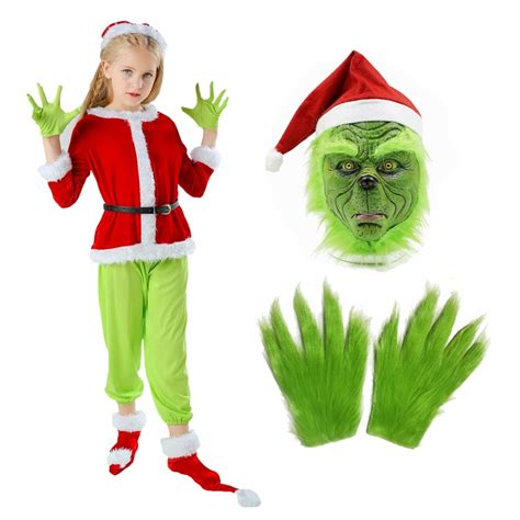 4 out of 5 stars 637. . Child grinch costume